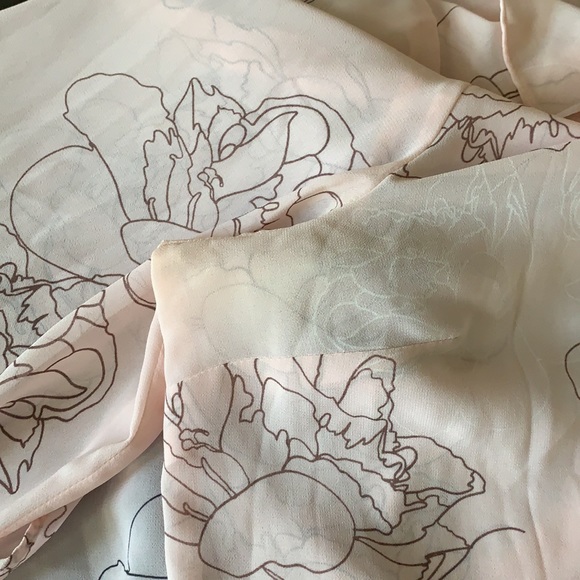 Michel Studio pink floral print blouse size 18 - Picture 7 of 7